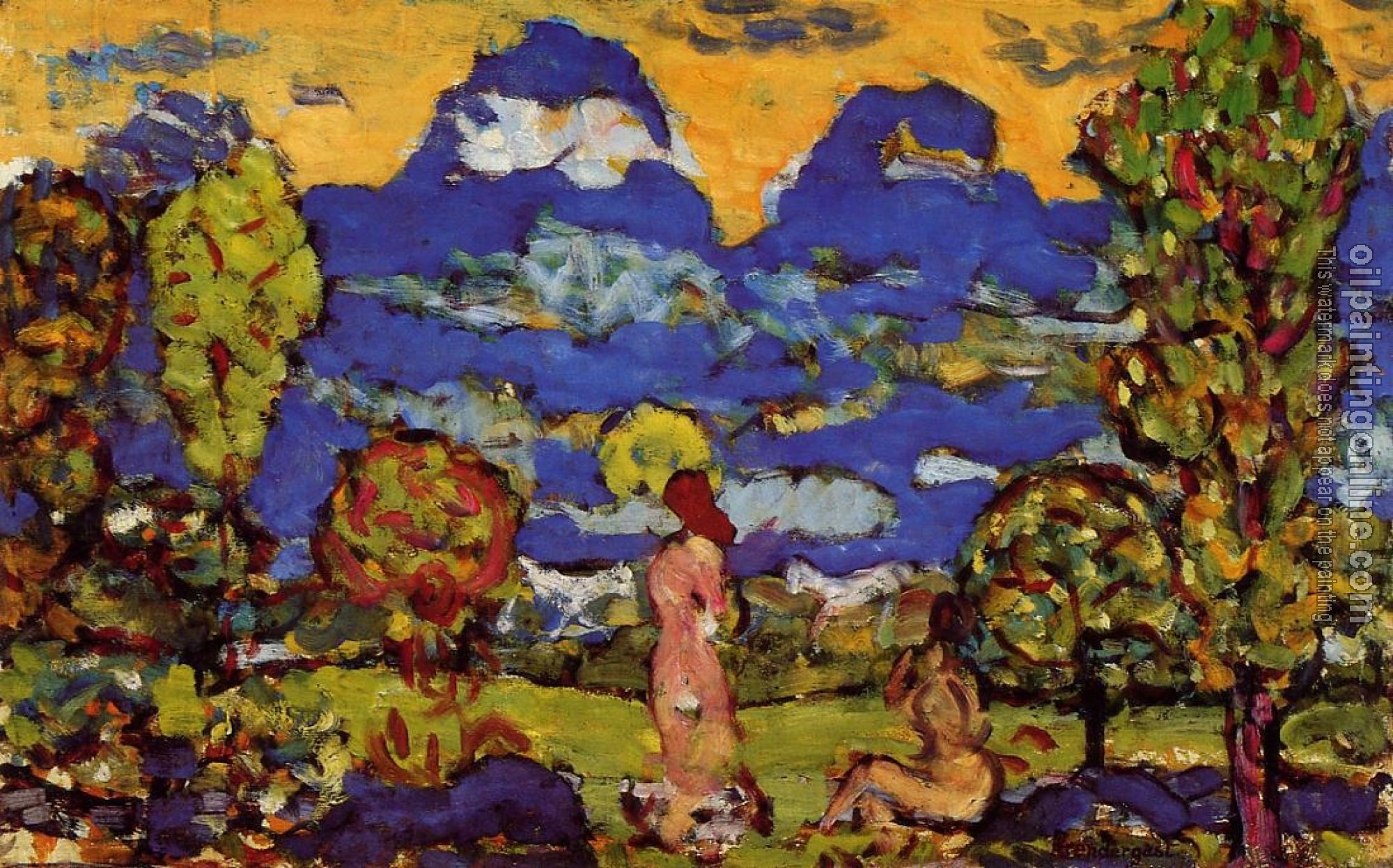 Prendergast, Maurice Brazil - Blue Mountains